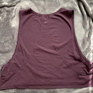 Lululemon cropped bro tank